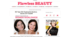 Desktop Screenshot of flawlessbeautylifestyle.com
